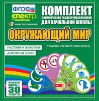 Динамические раздаточные пособия. Окружающий мир (веера). Животные и растения, дорожные знаки. - fgospostavki.ru - Ижевск