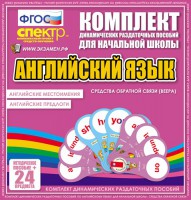 Динамические раздаточные пособия. Английский язык (веера). Английские местоимения, английские предлоги. - fgospostavki.ru - Ижевск