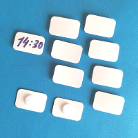 10 пустых карточек для написания времени - fgospostavki.ru - Ижевск