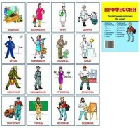 Раздаточные карточки "Профессии" - fgospostavki.ru - Ижевск