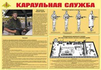 Плакат "Караульная служба" - fgospostavki.ru - Ижевск