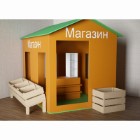 Игровой домик «Рынок» - fgospostavki.ru - Ижевск