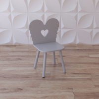 Стул «Ангельское сердечко» белый - fgospostavki.ru - Ижевск