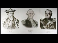 Портреты путешественников (25 штук, формат А3) - fgospostavki.ru - Ижевск