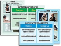 Модель-аппликация "Ступени к грамоте. Звуки и буквы русского языка" (ламинированная) - fgospostavki.ru - Ижевск