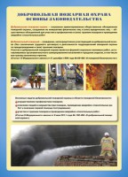 Комплект плакатов "Добровольная пожарная дружина" - fgospostavki.ru - Ижевск