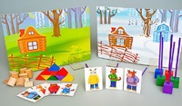 Игровой набор Фребеля "Заюшкина избушка" (серия "Сказочный мир". Выпуск 1) - fgospostavki.ru - Ижевск
