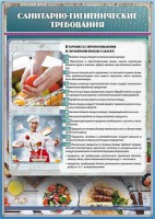 Стенд "Санитарно-гигиенические требования" - fgospostavki.ru - Ижевск