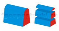 Сборный барьер - 2 эконом (3 элемента) - fgospostavki.ru - Ижевск