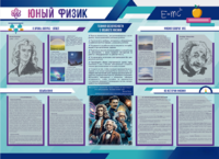 Стенд-уголок "Юный физик" - fgospostavki.ru - Ижевск