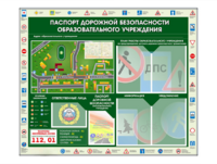 Стенд-уголок "Паспорт дорожной безопасности образовательного учреждения" - fgospostavki.ru - Ижевск