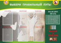 Стенд "Выбери правильный путь!" - fgospostavki.ru - Ижевск