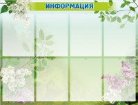 Стенд "Информация" Вариант 13 - fgospostavki.ru - Ижевск