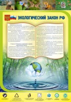 Стенд "Экологический закон РФ" - fgospostavki.ru - Ижевск