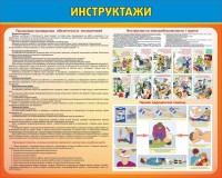 Стенд "Инструктажи" - fgospostavki.ru - Ижевск