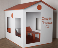 Игровой домик «Скорая помощь» - fgospostavki.ru - Ижевск