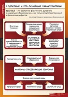 Комплект таблиц. ОБЖ. Здоровый образ жизни. - fgospostavki.ru - Ижевск