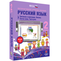 Русский язык 2 класс. Синтаксис и пунктуация. Лексика. Состав слова. Части речи - fgospostavki.ru - Ижевск