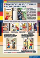 Комплект таблиц. ОБЖ. Поведение в криминогенных ситуациях. - fgospostavki.ru - Ижевск