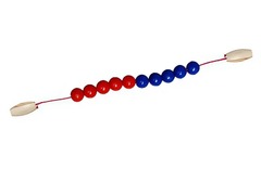 Бусы для счета в пределах 10 (раздаточные) - fgospostavki.ru - Ижевск