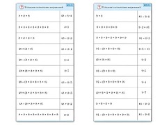 Комплект карточек (10) "Обучающий калейдоскоп. Умножение на 7, 8 и 9" - fgospostavki.ru - Ижевск