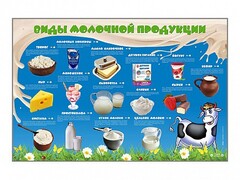 Электрифицированный стенд "Виды молочной продукции" - fgospostavki.ru - Ижевск
