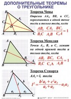 Комплект таблиц Треугольники (19 таблиц) - fgospostavki.ru - Ижевск