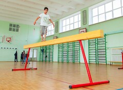 Бревно гимнастическое напольное постоянной высоты (700 мм) (5 м) - fgospostavki.ru - Ижевск