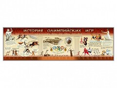 Настенное полотно "История Олимпийских игр" - fgospostavki.ru - Ижевск