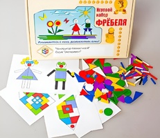 Игровой набор Фребеля "Конструктор плоскостной-4" (Серия "Эксперимент") - fgospostavki.ru - Ижевск