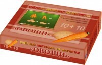 Счетный материал на магнитах "Овощи" - fgospostavki.ru - Ижевск