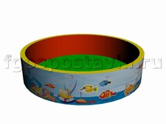 Сухой бассейн круглый с шелкографией - fgospostavki.ru - Ижевск