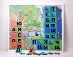 Магнитная доска "Город букв" - fgospostavki.ru - Ижевск