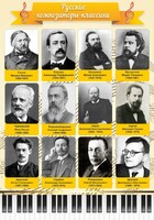 Стенд "Русские композиторы-классики" - fgospostavki.ru - Ижевск
