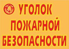 Комплект плакатов "Уголок пожарной безопасности" - fgospostavki.ru - Ижевск