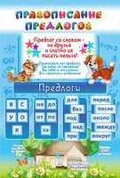 Стенд "Правописание предлогов" - fgospostavki.ru - Ижевск