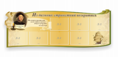 Стенд резной "Из дальних странствий возвратясь" - fgospostavki.ru - Ижевск