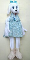 Ростовая кукла "Собачка белая" - fgospostavki.ru - Ижевск
