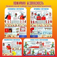 Стенд "Пожарная безопасность" Вариант 2 - fgospostavki.ru - Ижевск