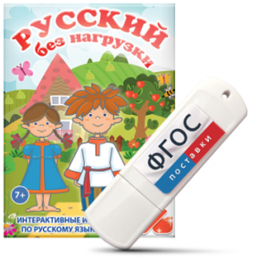 Игры по русскому языку для 1 и 2 классов "Русский без нагрузки" на USB - носителе - fgospostavki.ru - Ижевск
