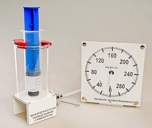 Прибор для изучения газовых законов (с манометром) - fgospostavki.ru - Ижевск