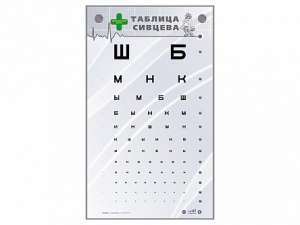 Интерактивный стенд "Таблица Сивцева" - fgospostavki.ru - Ижевск