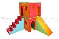 Домик игровой двухэтажный (комплект) - fgospostavki.ru - Ижевск
