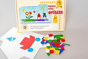 Игровой набор Фребеля "Конструктор плоскостной-1" (Серия "Эксперимент") - fgospostavki.ru - Ижевск