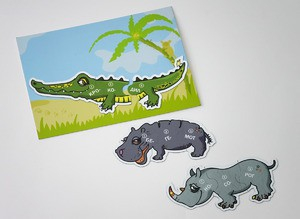 Магнитный пазл "Чей хвост?" - fgospostavki.ru - Ижевск