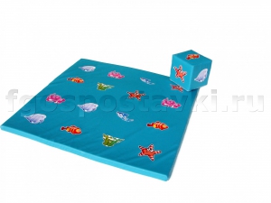 Игровой мат "Море" с кубиком - fgospostavki.ru - Ижевск