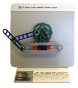 Демонстрационная модель "Зубчато-рычажный механизм"  - fgospostavki.ru - Ижевск