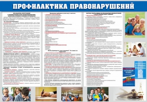 Стенд "Профилактика правонарушений" - fgospostavki.ru - Ижевск