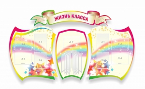 Стенд "Жизнь класса" Вариант 3 - fgospostavki.ru - Ижевск