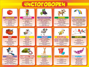 Стенд "Чистоговорки", часть 2 - fgospostavki.ru - Ижевск